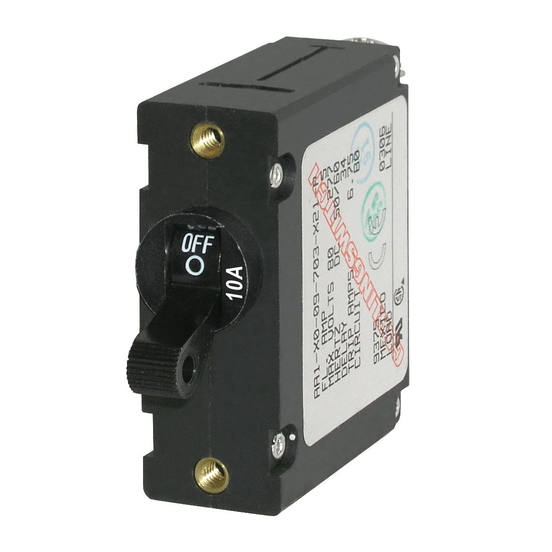 Toggle Circuit Breaker - Single Pole