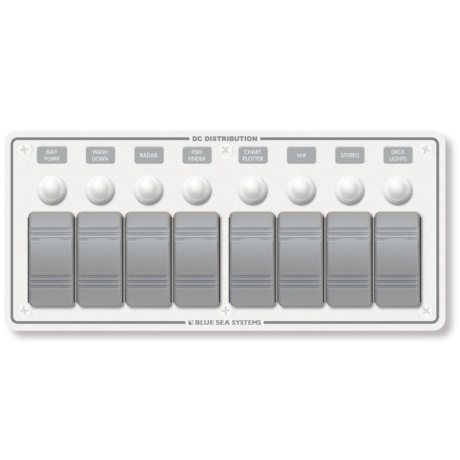 Water Resistant Panel 8 Position